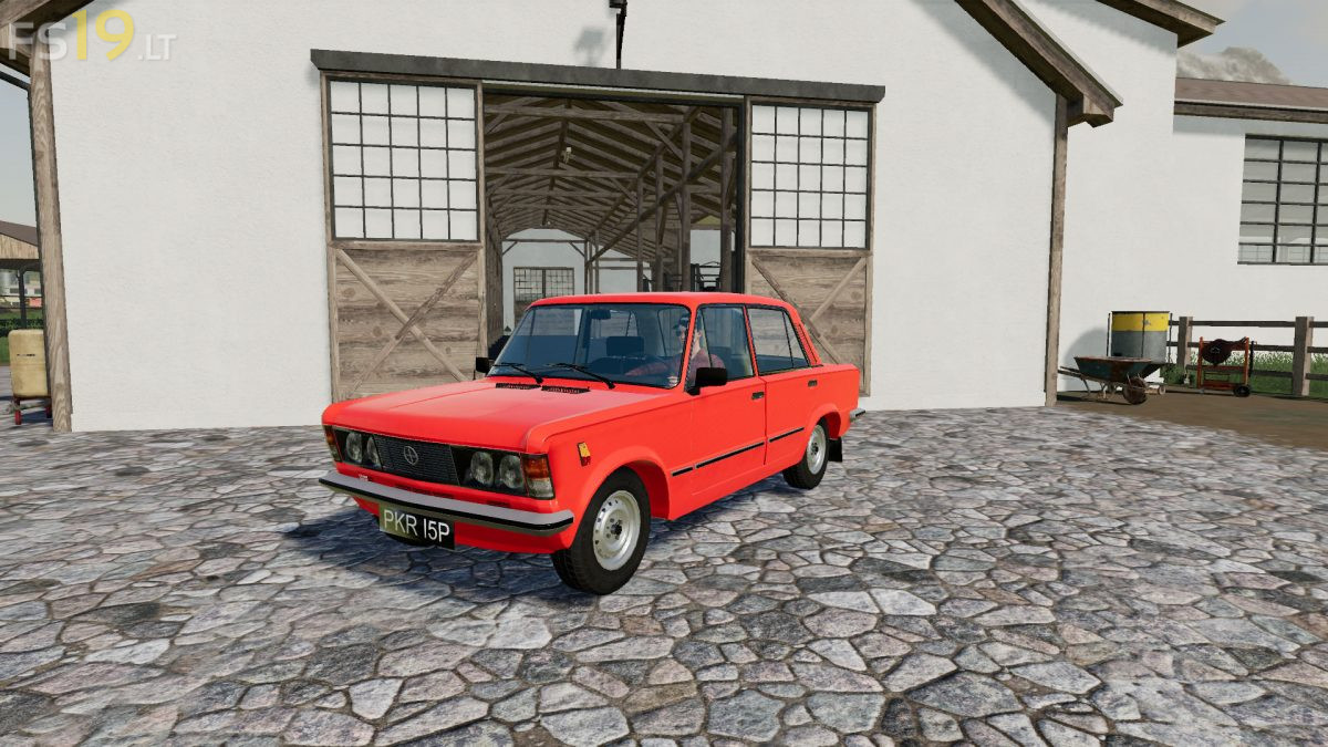Fiat 125P v 1.0 FS19 mods / Farming Simulator 19 mods