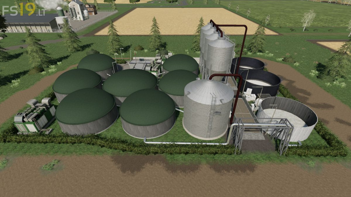 Biogas-Plant - mods / Farming Simulator 19 mods