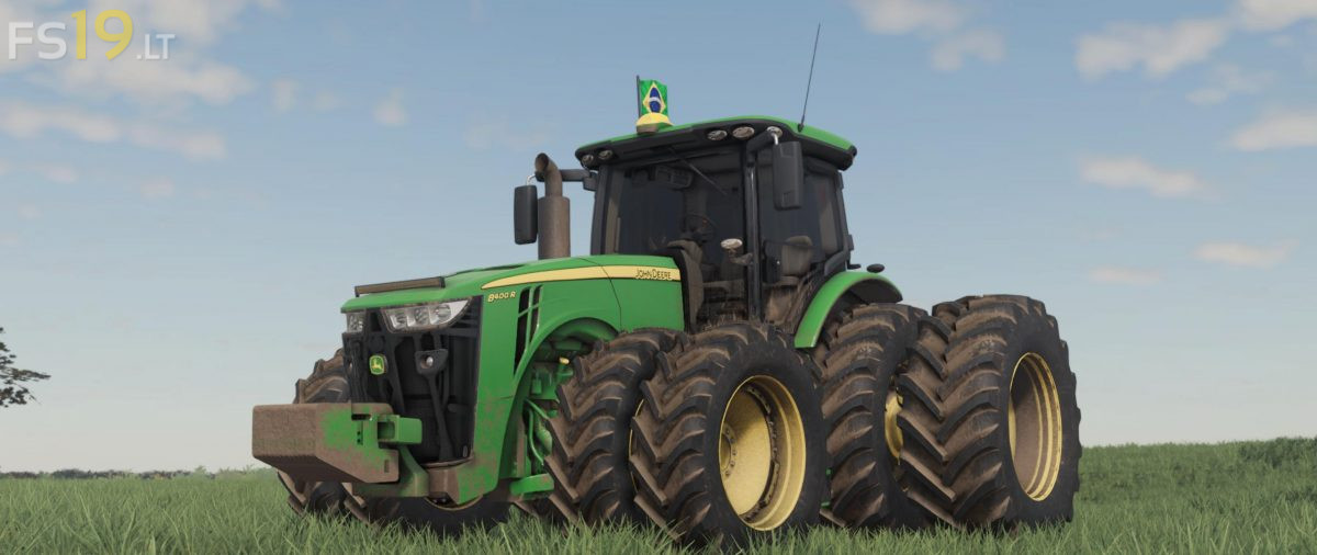 John Deere 8r Series Br V 10 Fs19 Mods Farming Simulator 19 Mods 5067