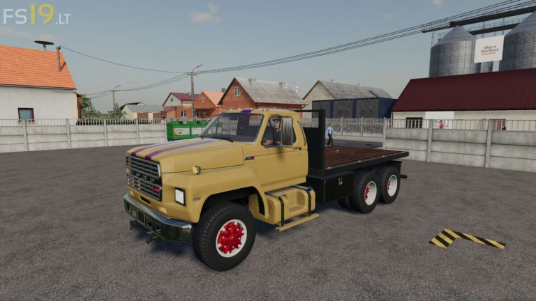 1980 Ford F800 v 1.0 - FS19 mods / Farming Simulator 19 mods