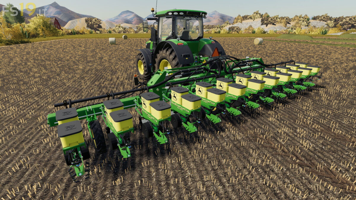 John Deere 1720 12 Row Planter v 1.0 - FS19 mods / Farming Simulator 19.