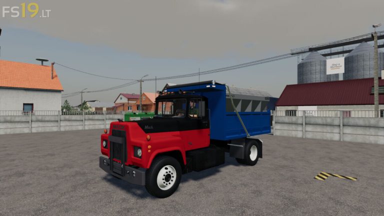 a mack dump truck mod for fs19