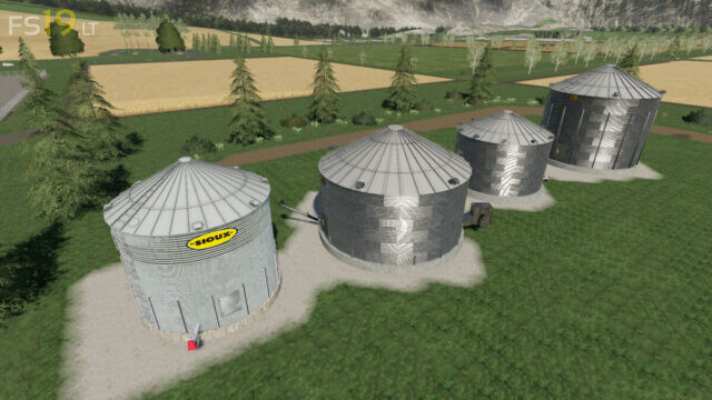 Placeable Grain Bins V 10 Fs19 Mods Farming Simulator 19 Mods 1113