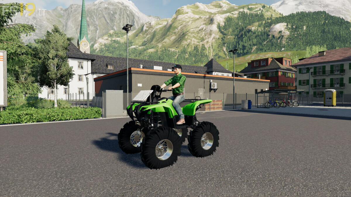 Yamaha Grizzly Edit V1 0 Fs19 Farming Simulator 19 Mo