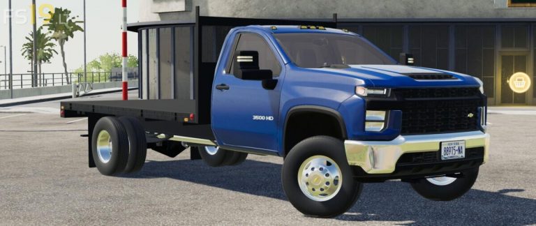 2020 Chevrolet 3500 HD Single Cab Flatbed Pack v 1.0 - FS19 mods ...