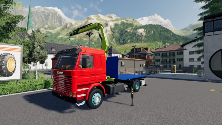 Scania 113h Crane Truck V 10 Fs19 Mods Farming Simulator 19 Mods 9483