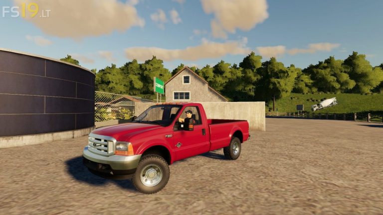 1999 Ford F350 Super Duty V 10 Fs19 Mods Farming Simulator 19 Mods 4834