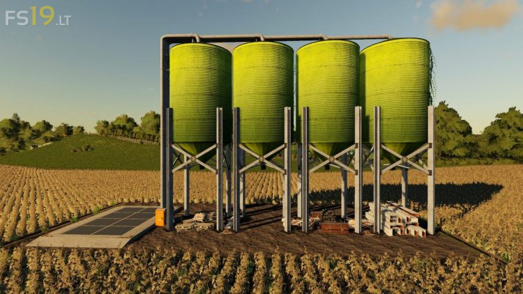 Grain Silos V 10 Fs19 Mods Farming Simulator 19 Mods 0073