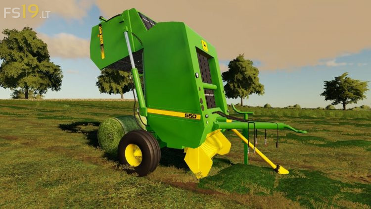 John Deere 550 v 1.0 - FS19 mods / Farming Simulator 19 mods