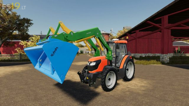 Kubota M4062 Pack v 1.0 - FS19 mods / Farming Simulator 19 mods