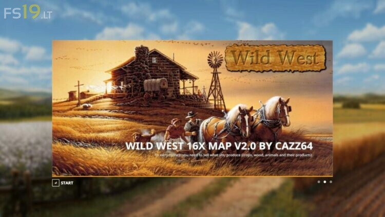 Wild West 16x Map V 20 Fs19 Mods Farming Simulator 19 Mods 6202