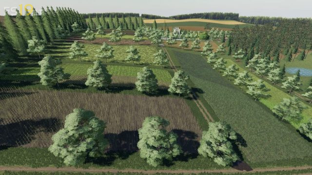 Zlote Lany Map v 1.0 - FS19 mods / Farming Simulator 19 mods