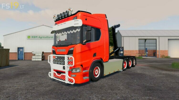 Scania R500 Tridem HKL - FS19 mods / Farming Simulator 19 mods