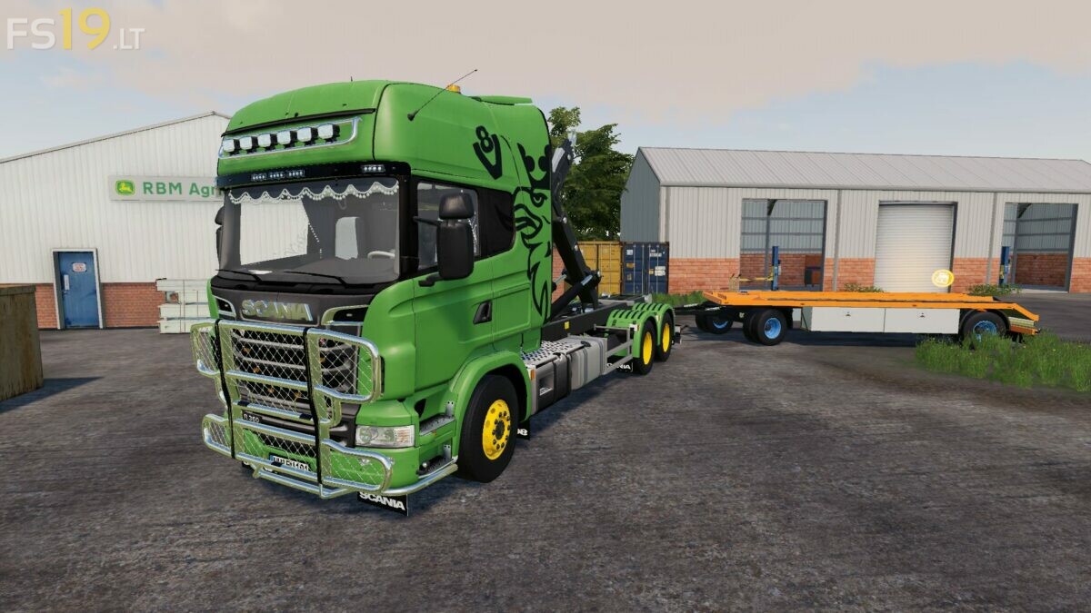 Scania R730 HKL v 1.0.1.0 - FS19 mods / Farming Simulator 19 mods