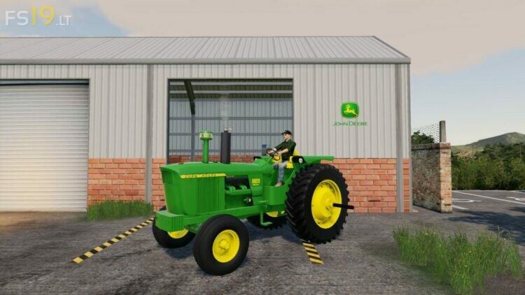 John Deere 5020 v 1.0 - FS19 mods / Farming Simulator 19 mods