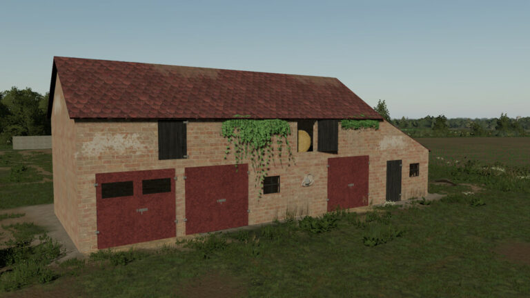 Old Polish Garage v 1.0 - FS19 mods / Farming Simulator 19 mods