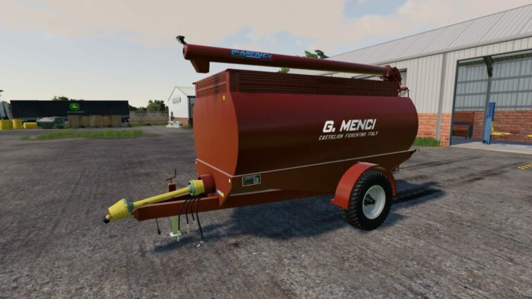 can auger wagons unload at silo fs19