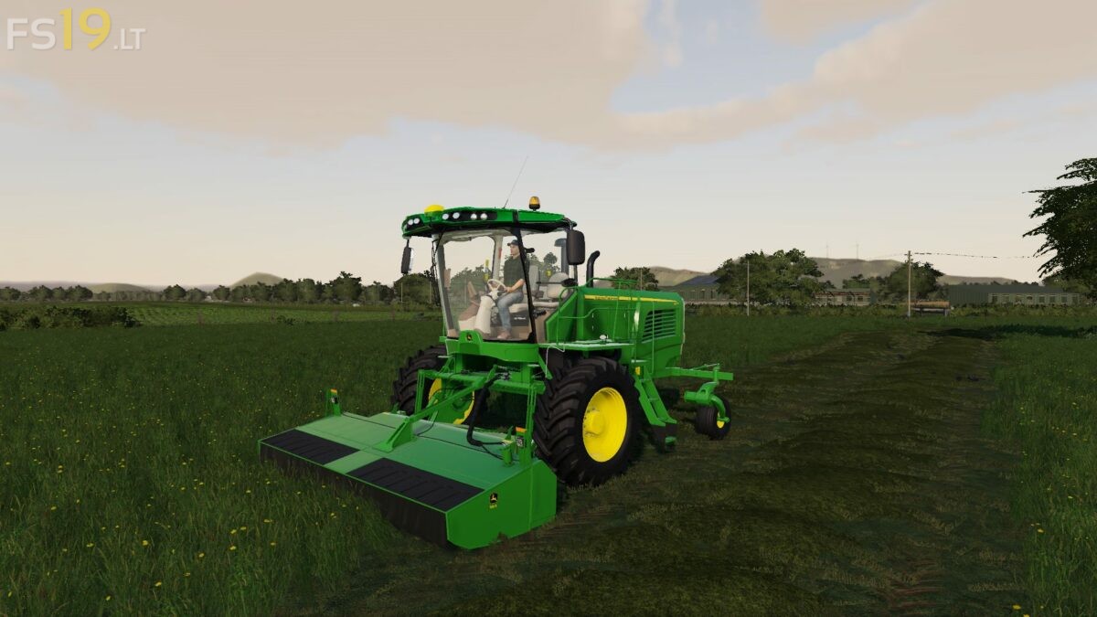 John Deere W200 Series v 1.0 - FS19 mods / Farming Simulator 19 mods