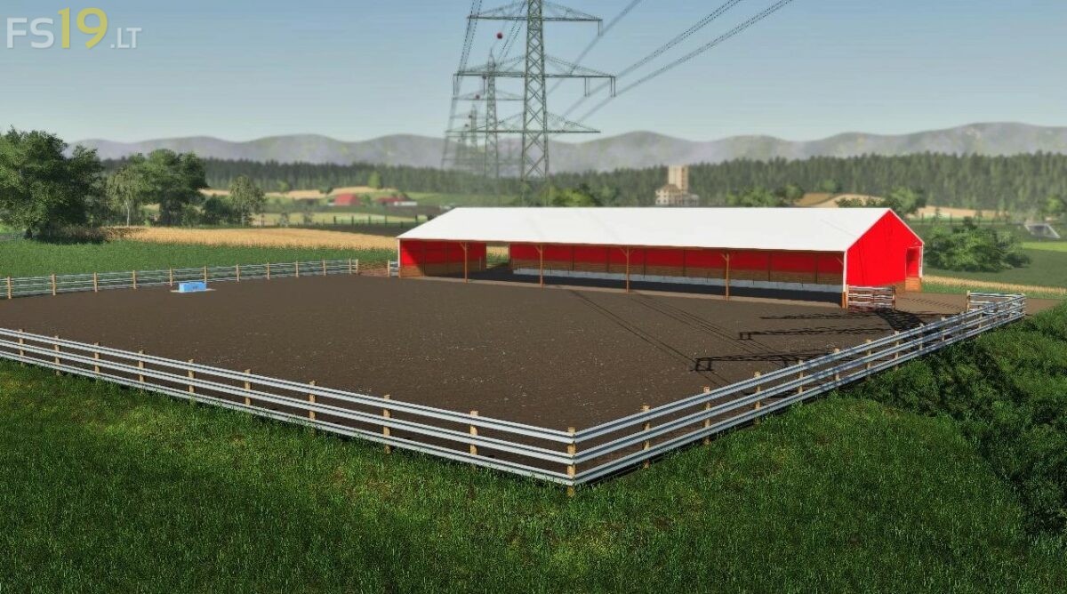 American Cattle Barn With Pasture V 10 Fs19 Mods Farming Simulator 19 Mods 5504