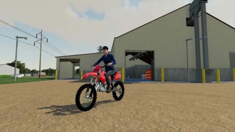 Honda Dirtbike v 1.0 - FS19 mods / Farming Simulator 19 mods