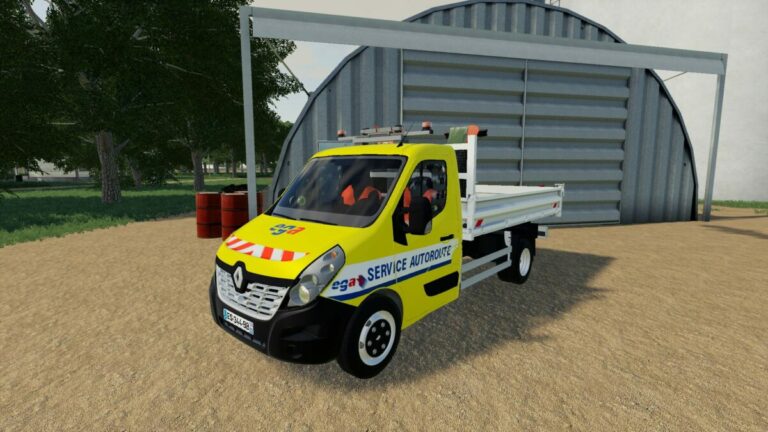 Renault Master III Benne Ega v 1.0 - FS19 mods / Farming Simulator 19 mods