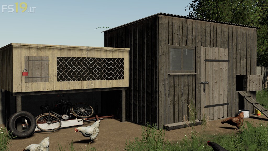 Small Wooden Chicken Coop V 10 Fs19 Mods Farming Simulator 19 Mods 1922