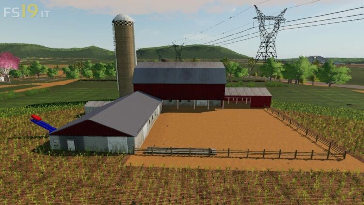 Dusty Dairy Barn v 1.0 - FS19 mods / Farming Simulator 19 mods