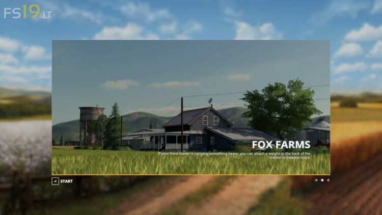 Fox Farms Map v 1.0.0.1 - FS19 mods / Farming Simulator 19 mods