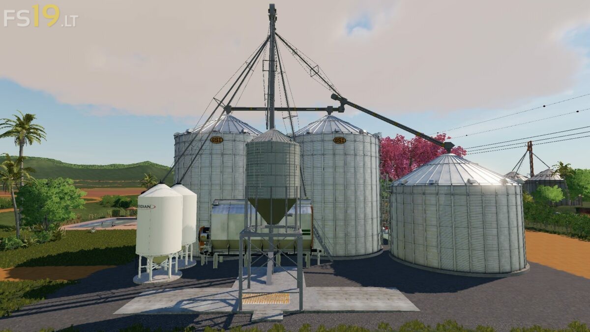 Gsi Grain Dryer Grain Complex Fs19 Mods Farming Simulator 19 Mods 1730