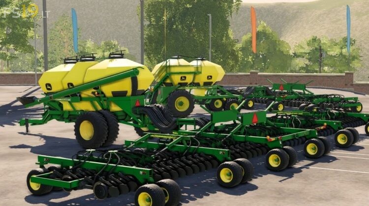 John Deere 1890 Seeders and 1910 Aircart Pack v 1.0 - FS19 mods ...