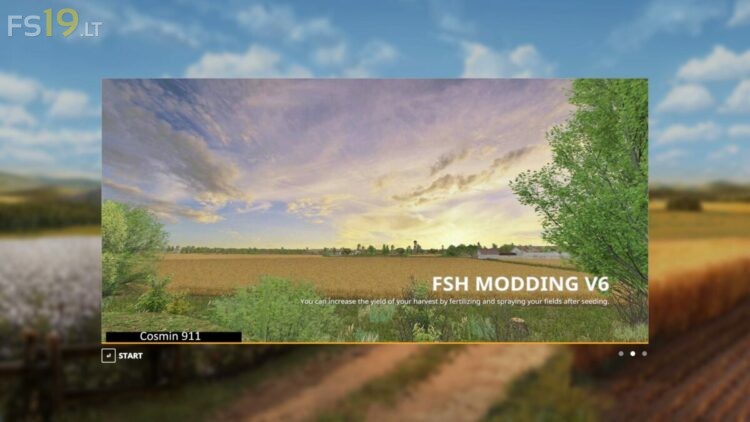 FSH Map v 1.0 - FS19 mods / Farming Simulator 19 mods
