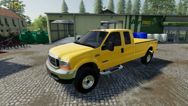 1999 Ford F350 v 1.0 - FS19 mods / Farming Simulator 19 mods