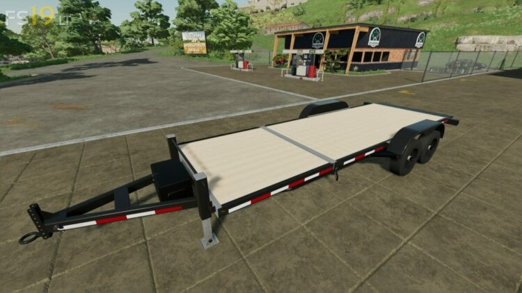 Feeling Tilt Deck Trailer V 10 Fs19 Mods Farming Simulator 19 Mods