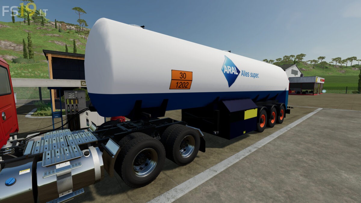 Aral Disel Cistern v 1.0 - FS22 Mods