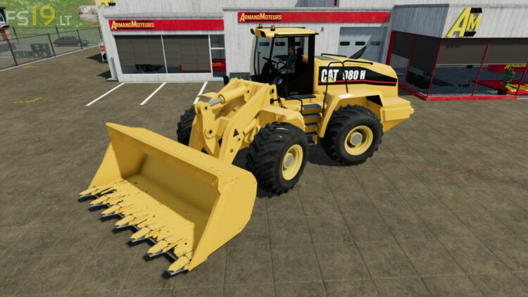 CAT 980H Loaders v 1.0 - FS19 mods / Farming Simulator 19 mods