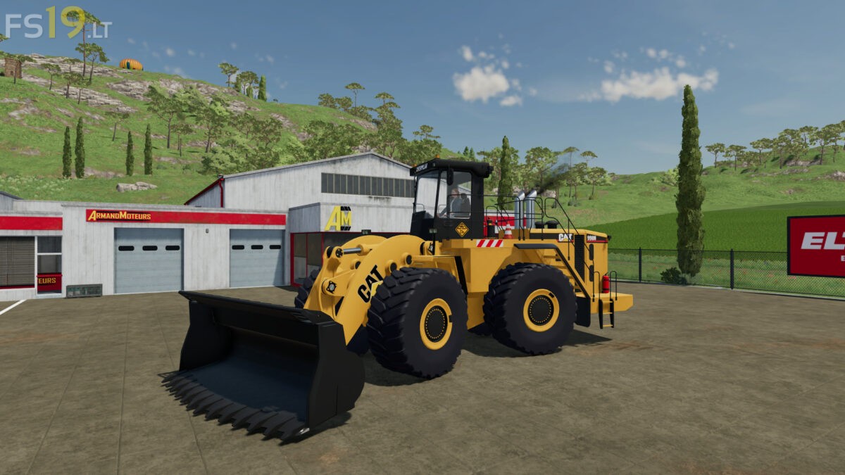 Cat 990h Mining Loader V 1.0 - Fs22 Mods