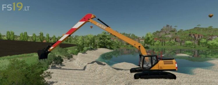 Case Cx250d Long Reach Excavator V 10 Fs19 Mods Farming Simulator