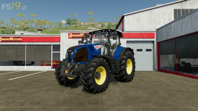 Claas Axion 800 Series v 1.0 - FS19 mods / Farming Simulator 19 mods