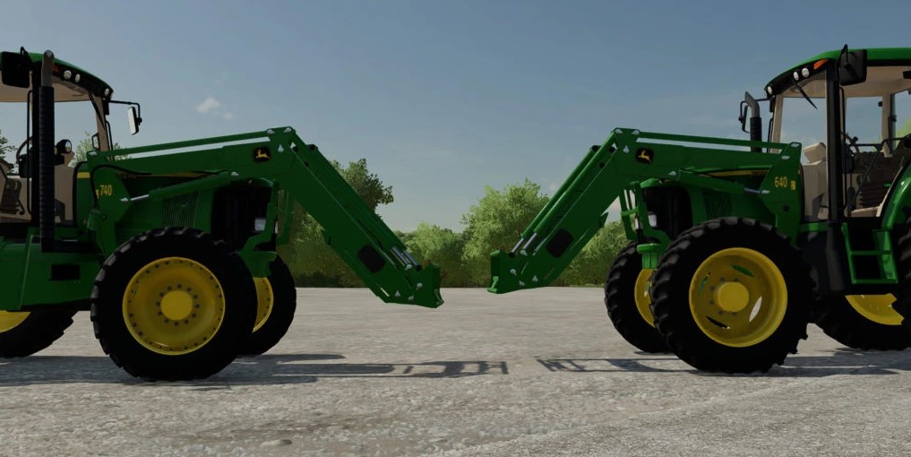 John Deere 640 And 740 Frontloaders V 10 Fs22 Mods 6902