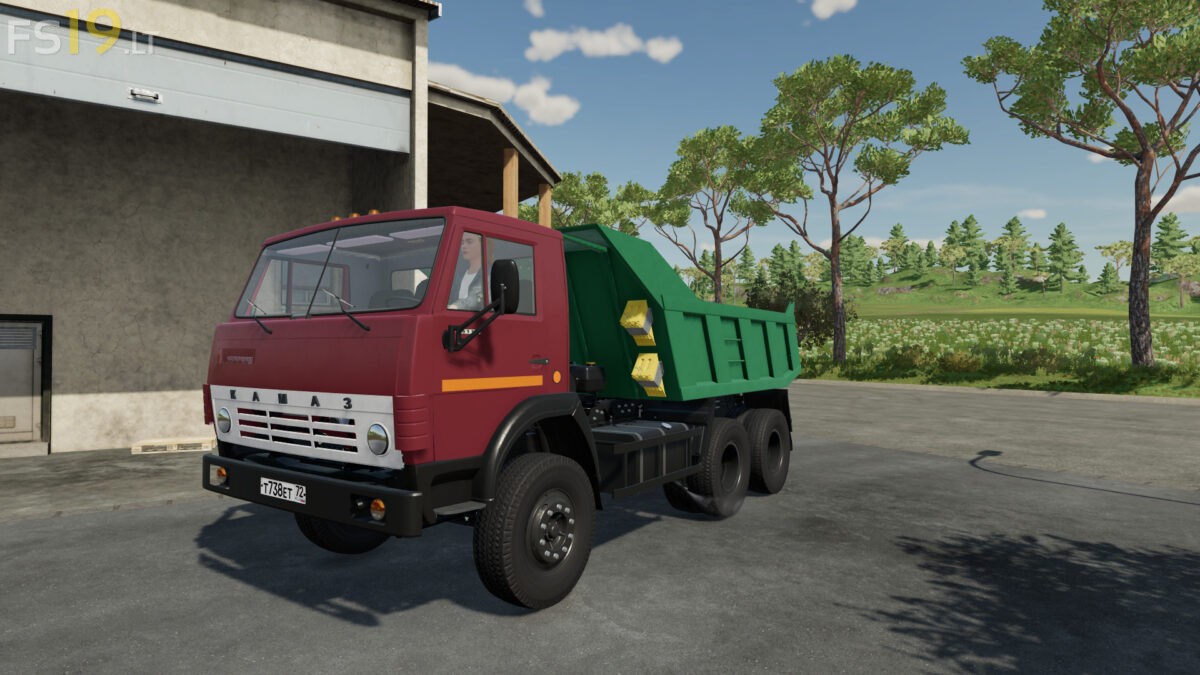 Kamaz-55111-2-1 - FS19 mods / Farming Simulator 19 mods