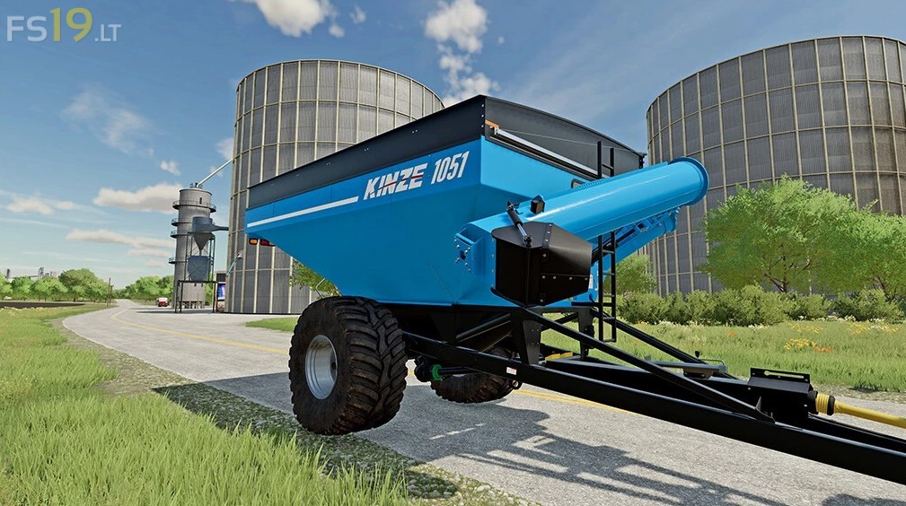 Kinze 851 And 1051 Grain Carts V 10 Fs22 Mods 3649