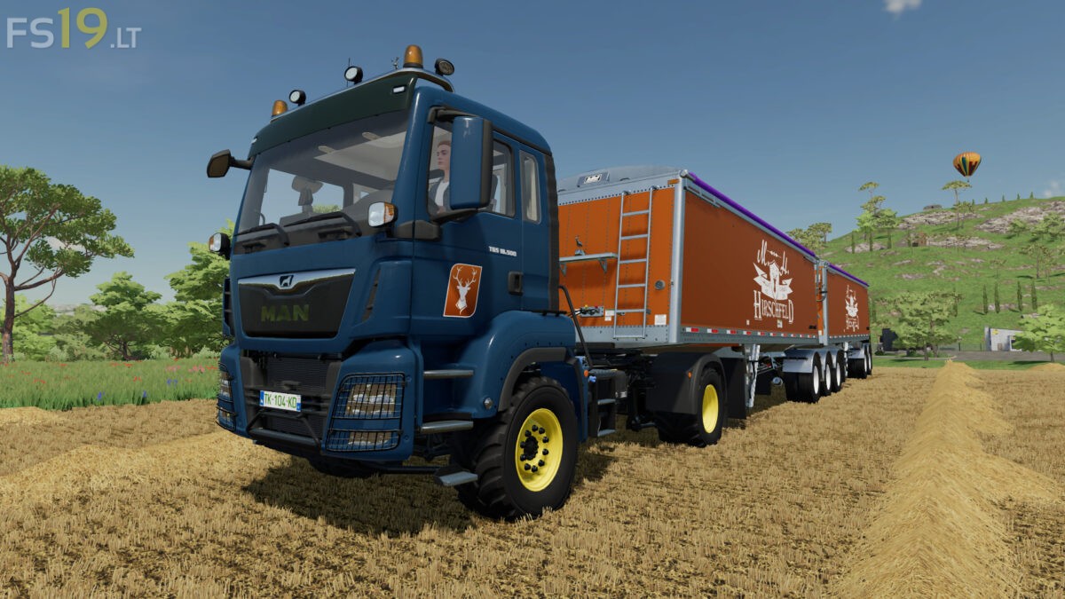 MAN TGS 18.500 Hirschfeld Edition v 1.0 - FS22 Mods