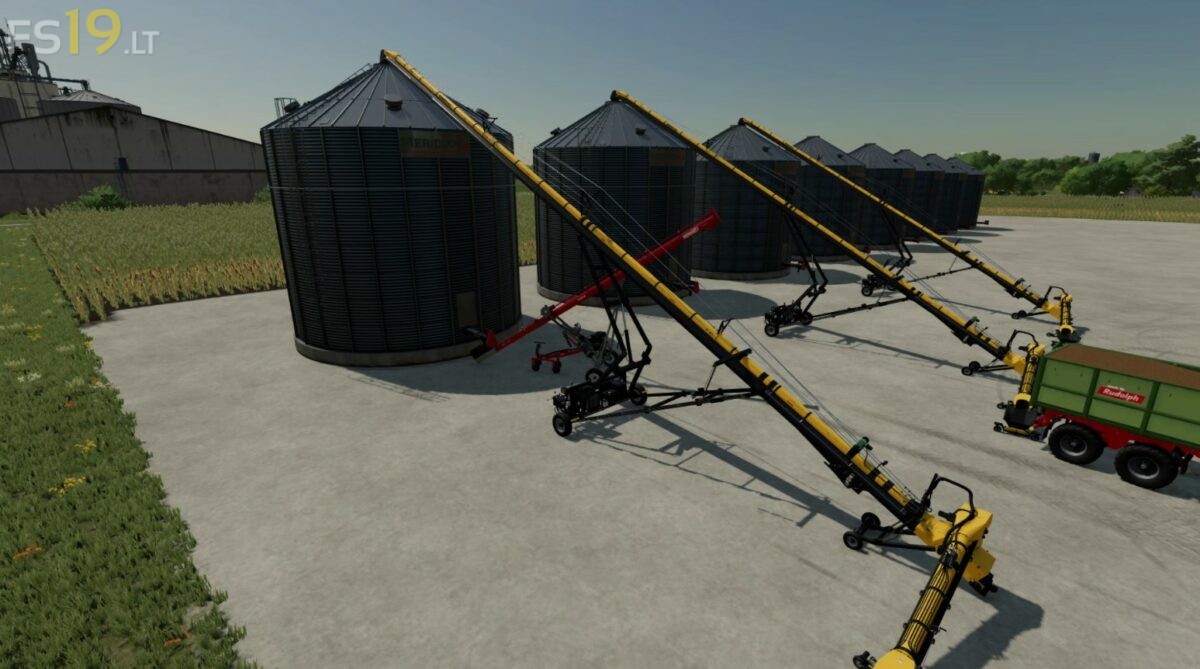 One Crop Meridian Silo v 1.0 - FS19 mods / Farming Simulator 19 mods