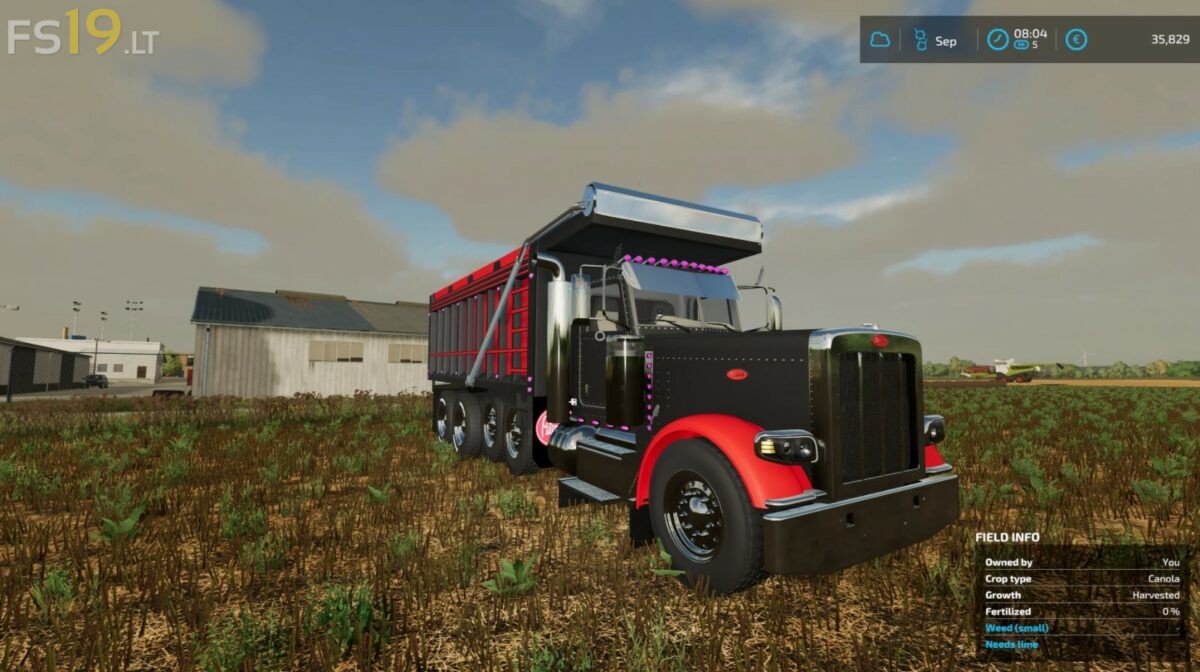 Peterbilt 379 Dump Truck v 2.0 - FS22 Mods