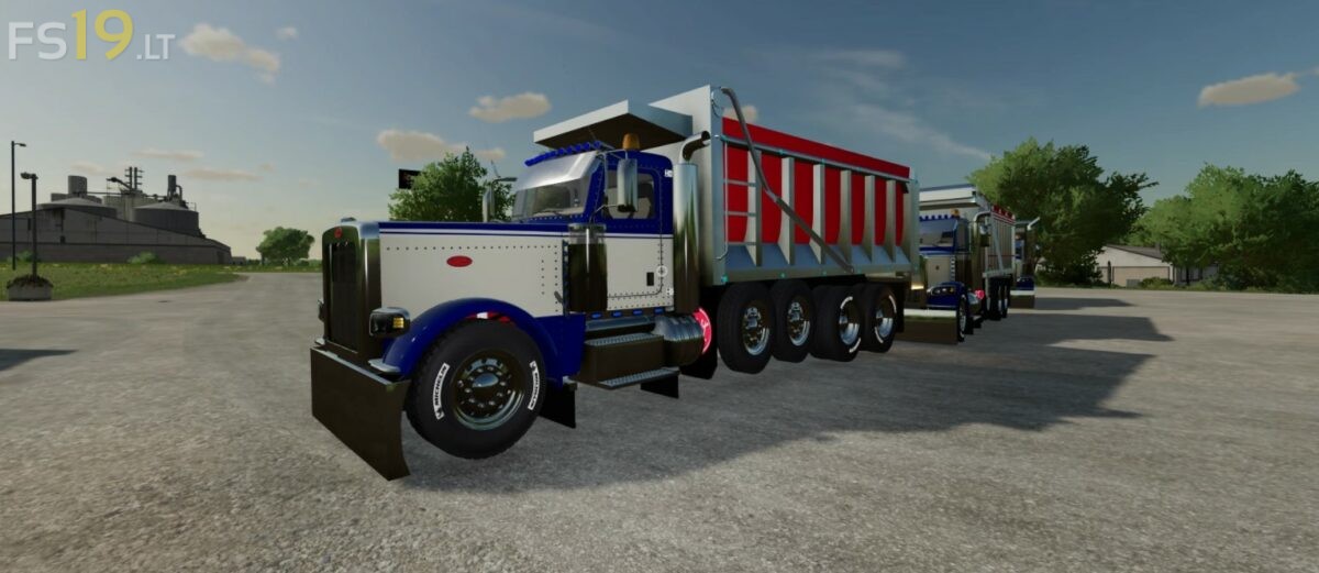 Peterbilt 379 Dump Truck v 1.0 - FS22 Mods