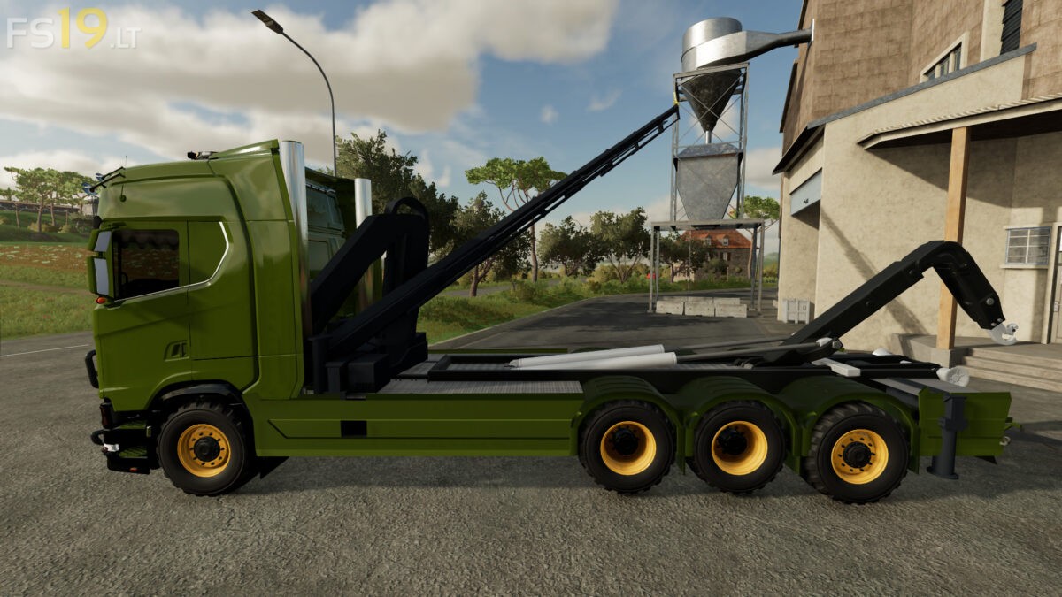 Scania S620 Hkl And Crane Truck 2 1 Fs19 Mods Farming Simulator 19 Mods 9196