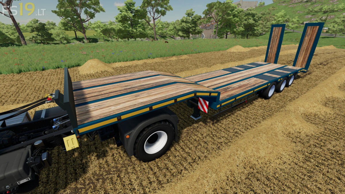 Schwarzmuller Low Loader Trailer v 1.0 - FS22 Mods