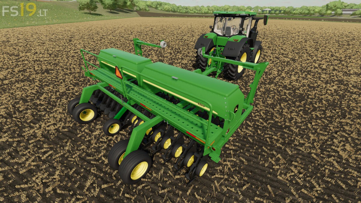 John Deere 1590 Drill V 10 Fs22 Mods 8845