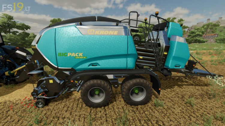 Krone Big Pack 1290 Hdp Vc V 10 Fs19 Mods Farming Simulator 19 Mods 9569