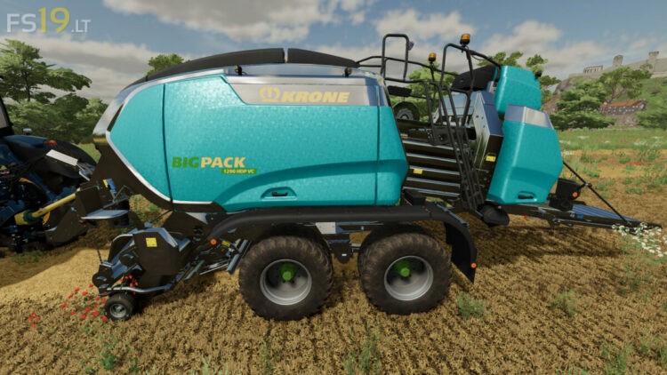 Krone Big Pack 1290 Hdp Vc V 10 Fs19 Mods Farming Simulator 19 Mods 1805